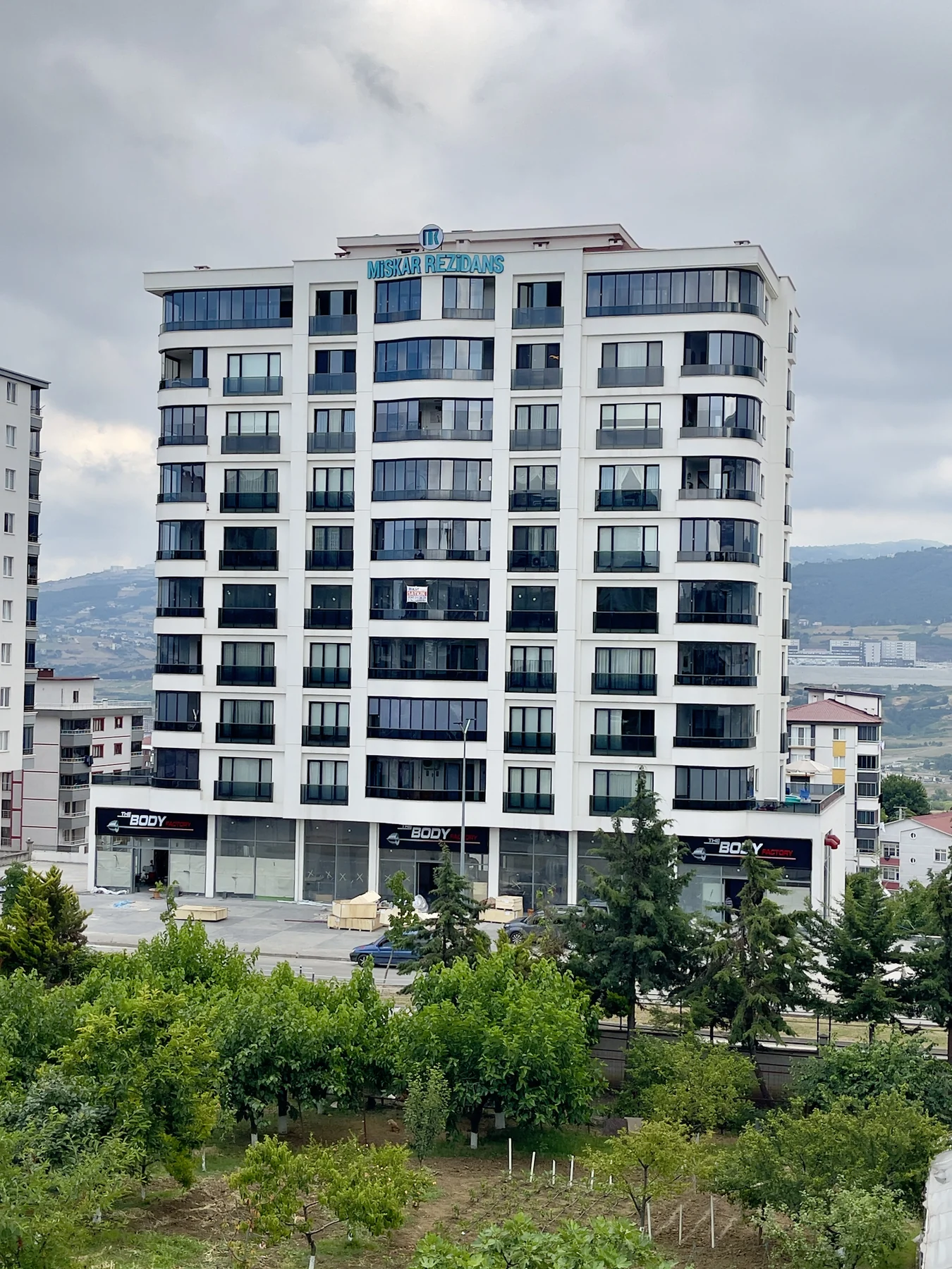 MİSKAR Rezidans tamamlanan cephe